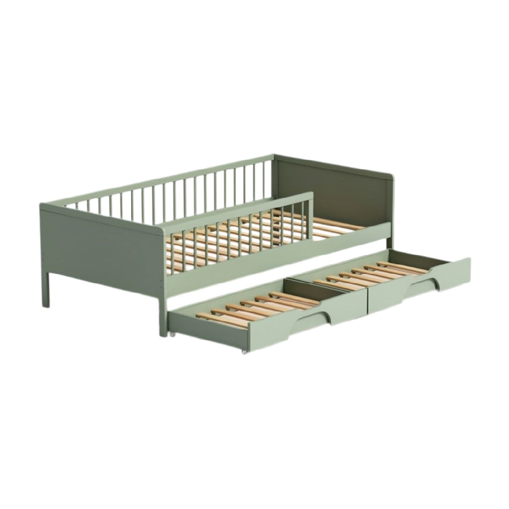 **Lit enfant avec tiroirs de rangement - Design moderne et pratique**