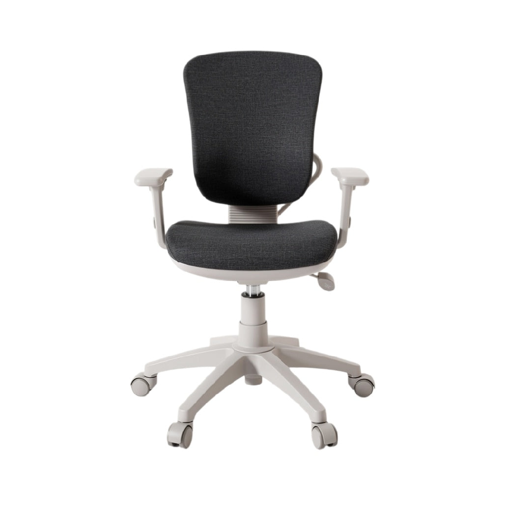 **Chaise de bureau ergonomique avec accoudoirs réglables et roulettes**